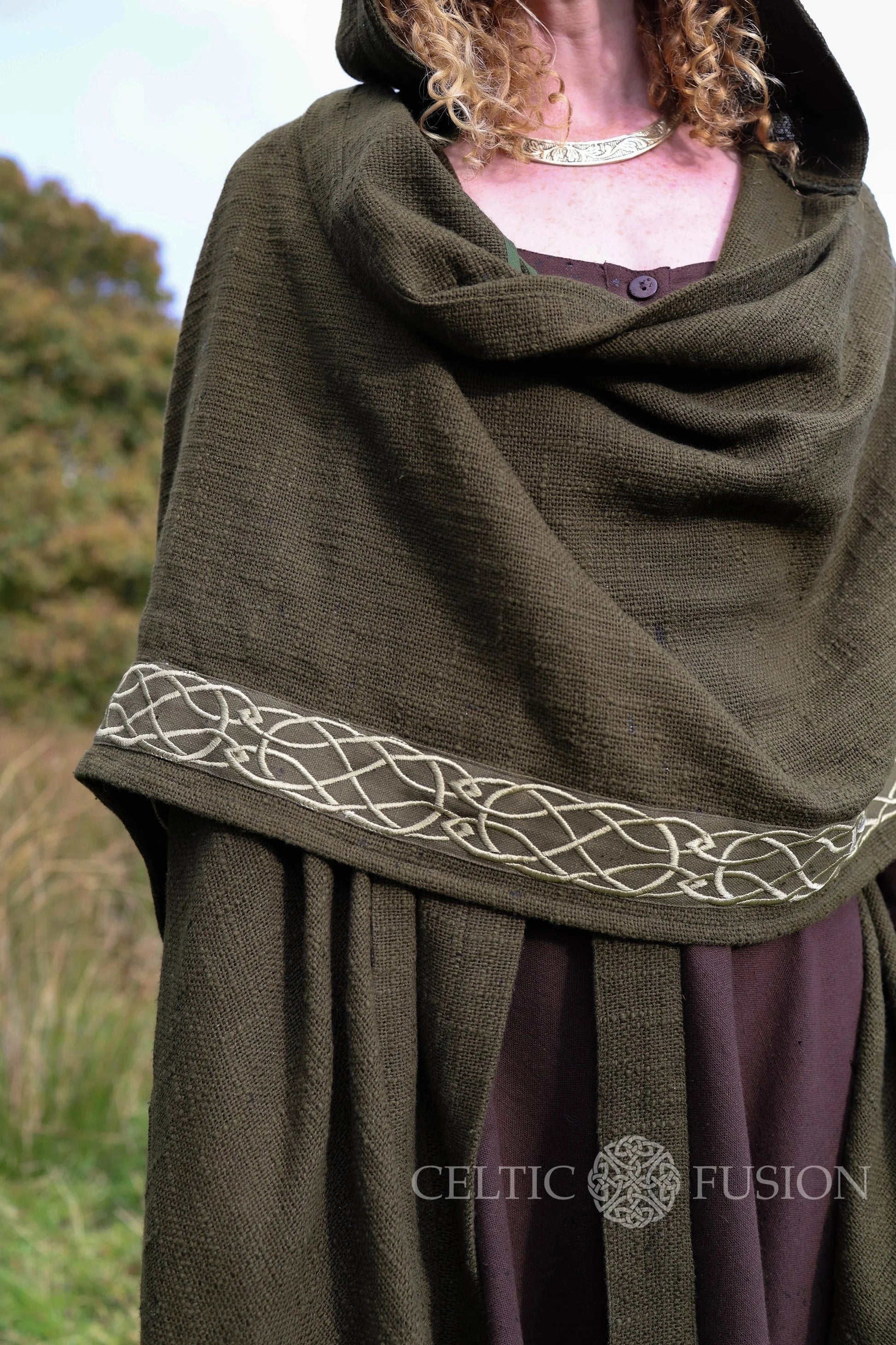Celtic Fusion Design, Irish-designed folklore-inspired clothing created with a focus on sustainability, natural textures, and