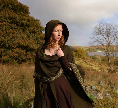 Celtic Fusion Design, Irish-designed folklore-inspired clothing created with a focus on sustainability, natural textures, and