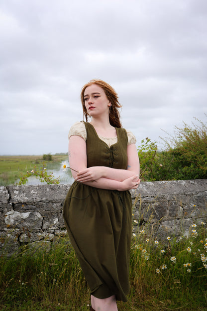 Rosemary Green Corset Dress