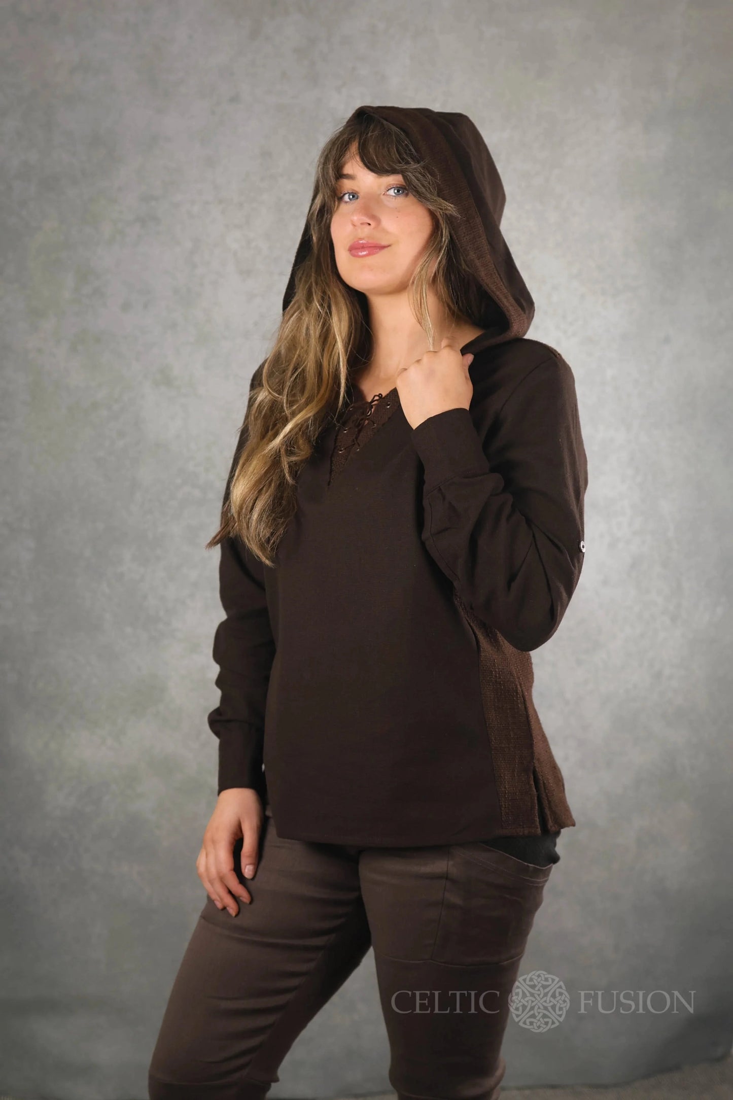 Celtic Fusion Design, Irish-designed folklore-inspired clothing created with a focus on sustainability, natural textures, and