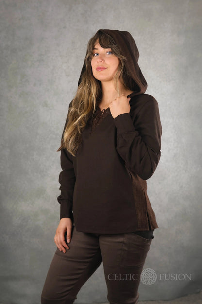 Celtic Fusion Design, Irish-designed folklore-inspired clothing created with a focus on sustainability, natural textures, and