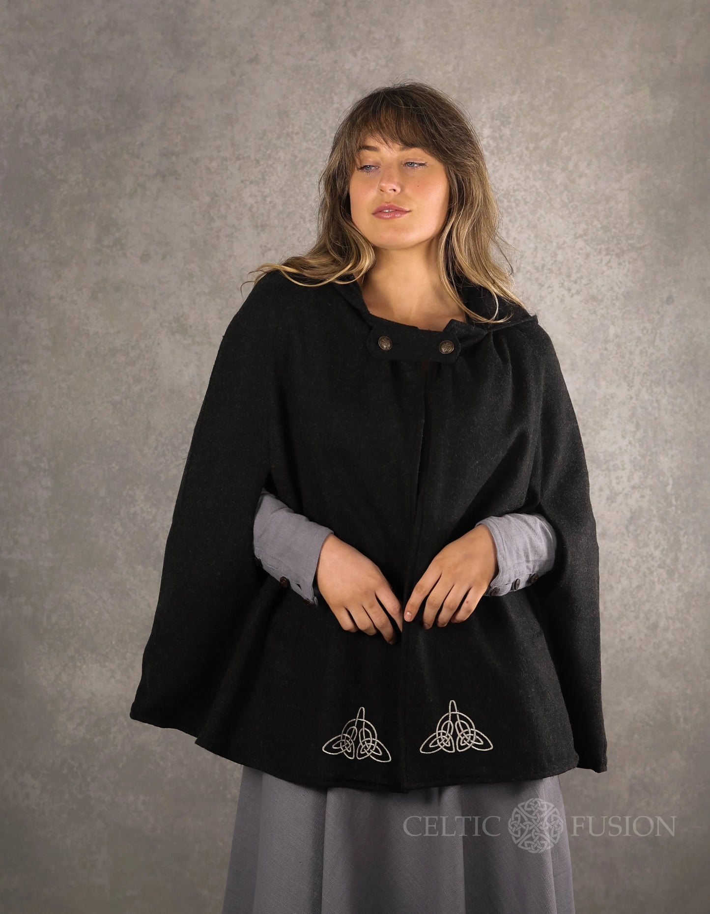 Celtic Fusion Design, Irish-designed folklore-inspired clothing created with a focus on sustainability, natural textures, and