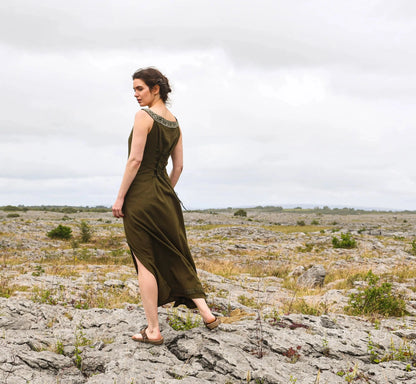 Celtic Fusion Design, Irish-designed folklore-inspired clothing created with a focus on sustainability, natural textures, and