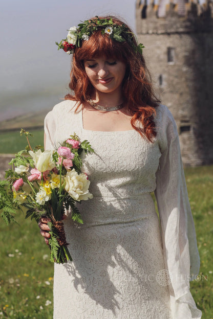 Celtic Fusion Design, Irish-designed folklore-inspired clothing created with a focus on sustainability, natural textures, and