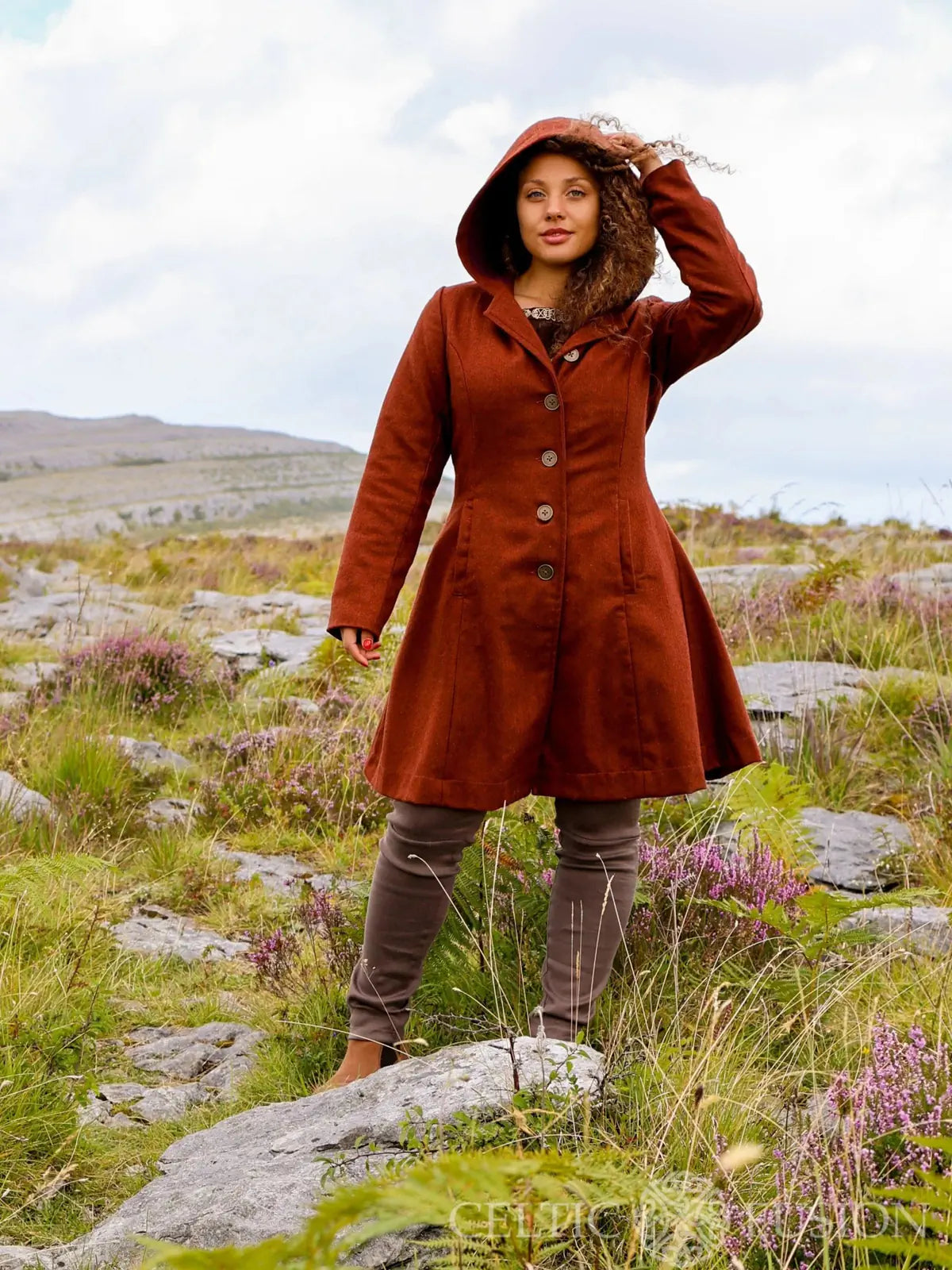 Celtic Fusion Design, Irish-designed folklore-inspired clothing created with a focus on sustainability, natural textures, and