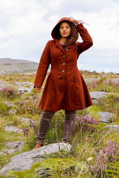 Celtic Fusion Design, Irish-designed folklore-inspired clothing created with a focus on sustainability, natural textures, and