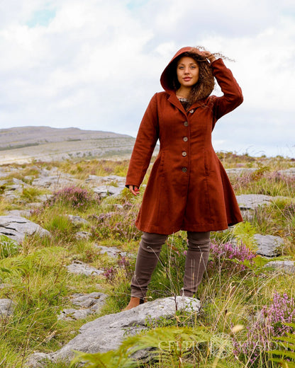 Celtic Fusion Design, Irish-designed folklore-inspired clothing created with a focus on sustainability, natural textures, and