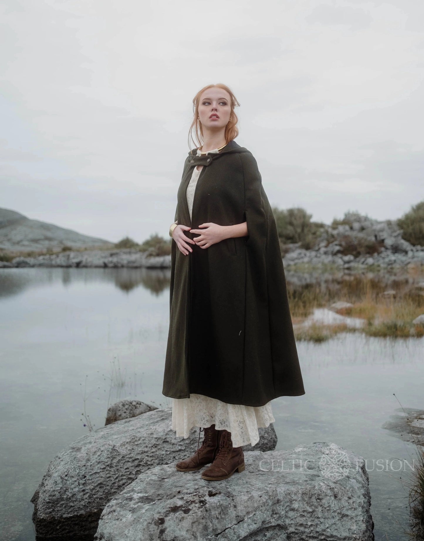 Celtic Fusion Design, Irish-designed folklore-inspired clothing created with a focus on sustainability, natural textures, and