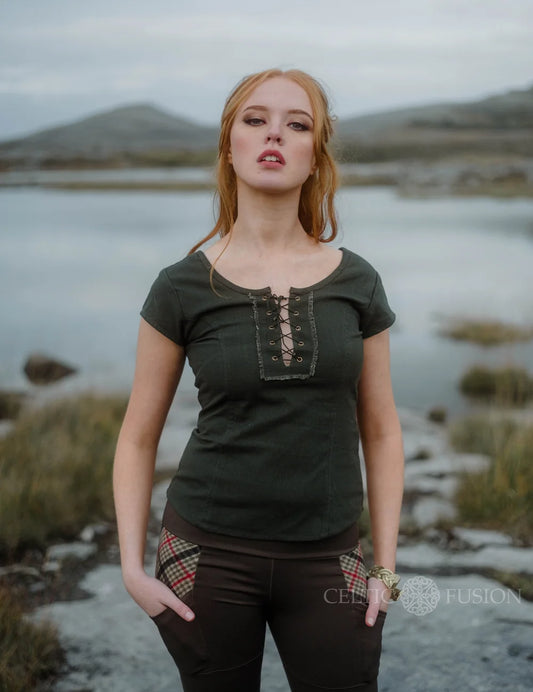 Celtic Fusion Design, Irish-designed folklore-inspired clothing created with a focus on sustainability, natural textures, and