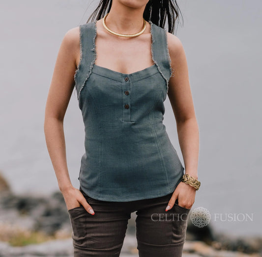 Celtic Fusion Design, Irish-designed folklore-inspired clothing created with a focus on sustainability, natural textures, and