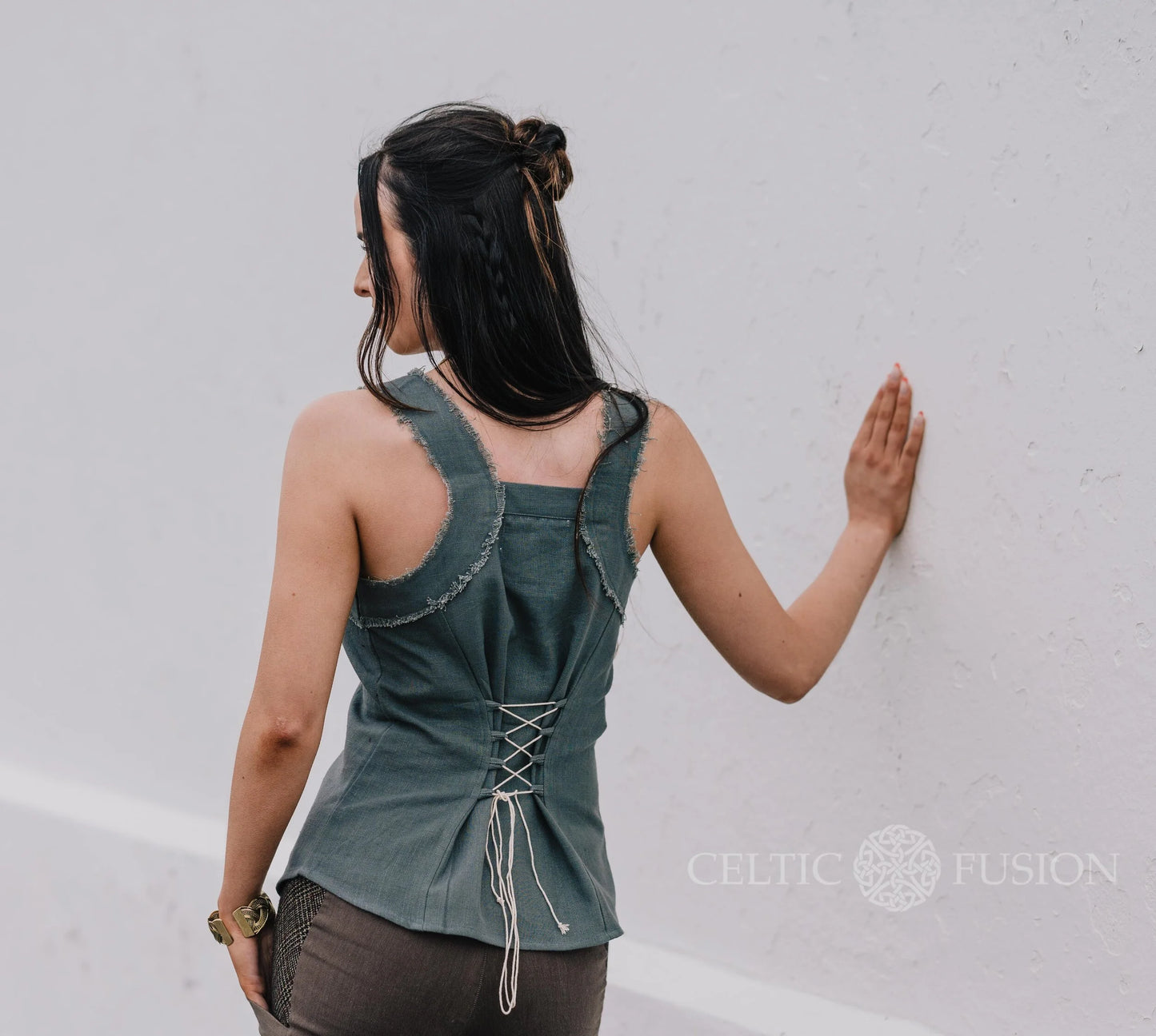 Celtic Fusion Design, Irish-designed folklore-inspired clothing created with a focus on sustainability, natural textures, and