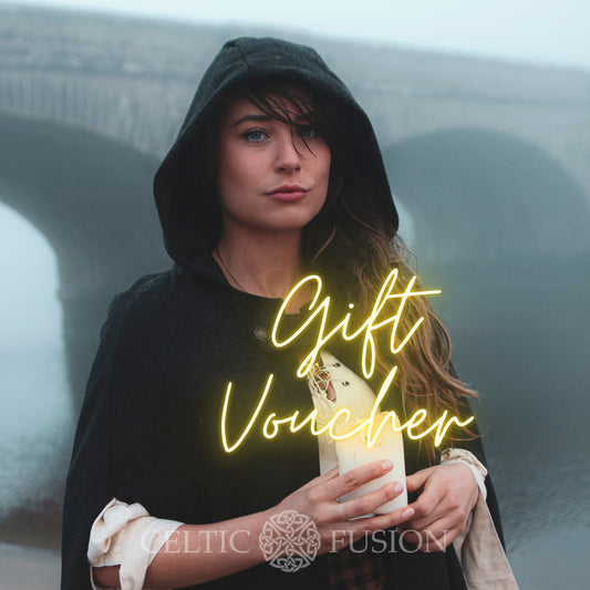 Celtic Fusion Design, Irish-designed folklore-inspired clothing created with a focus on sustainability, natural textures, and