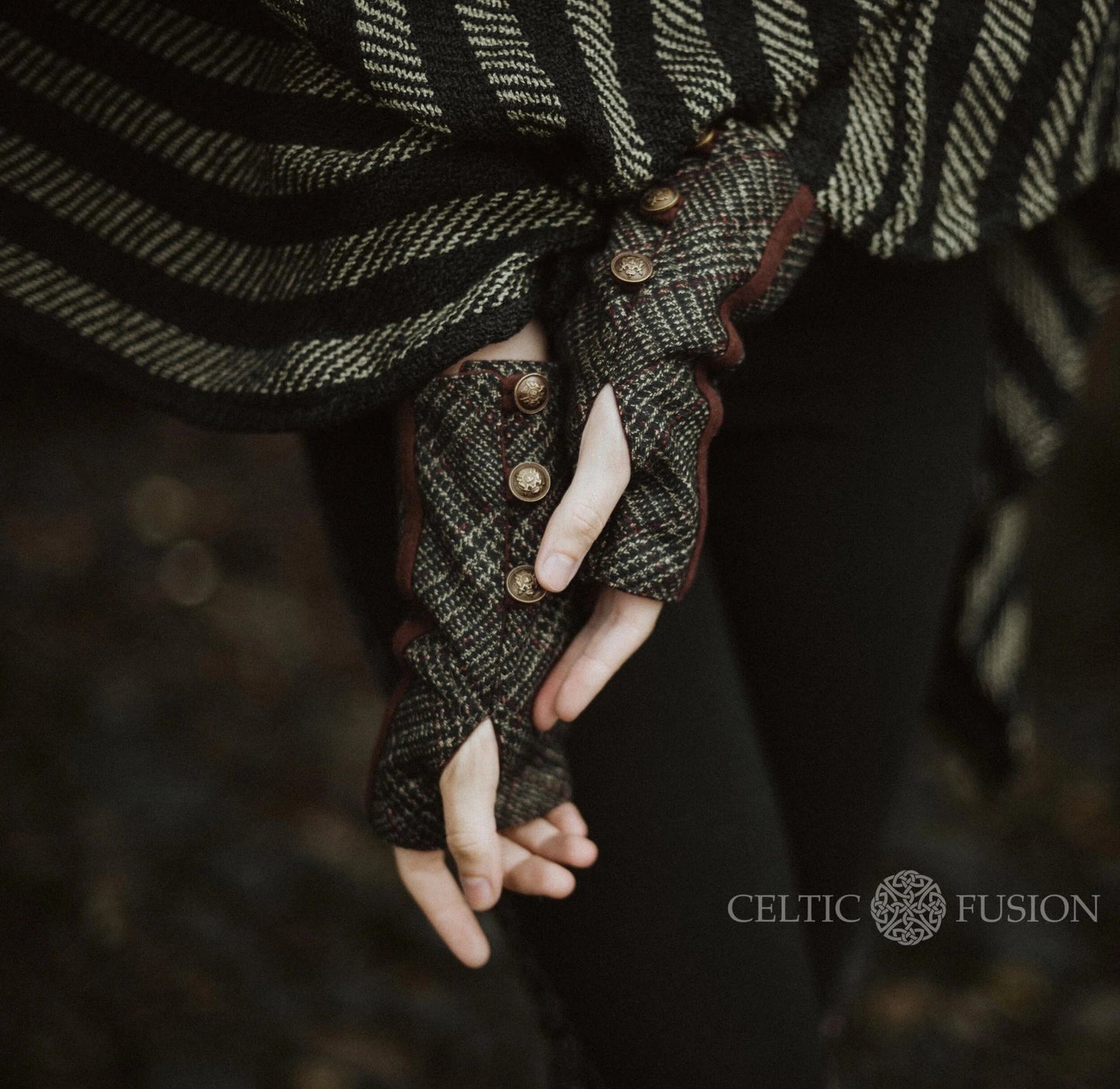 Celtic Fusion Design, Irish-designed folklore-inspired clothing created with a focus on sustainability, natural textures, and