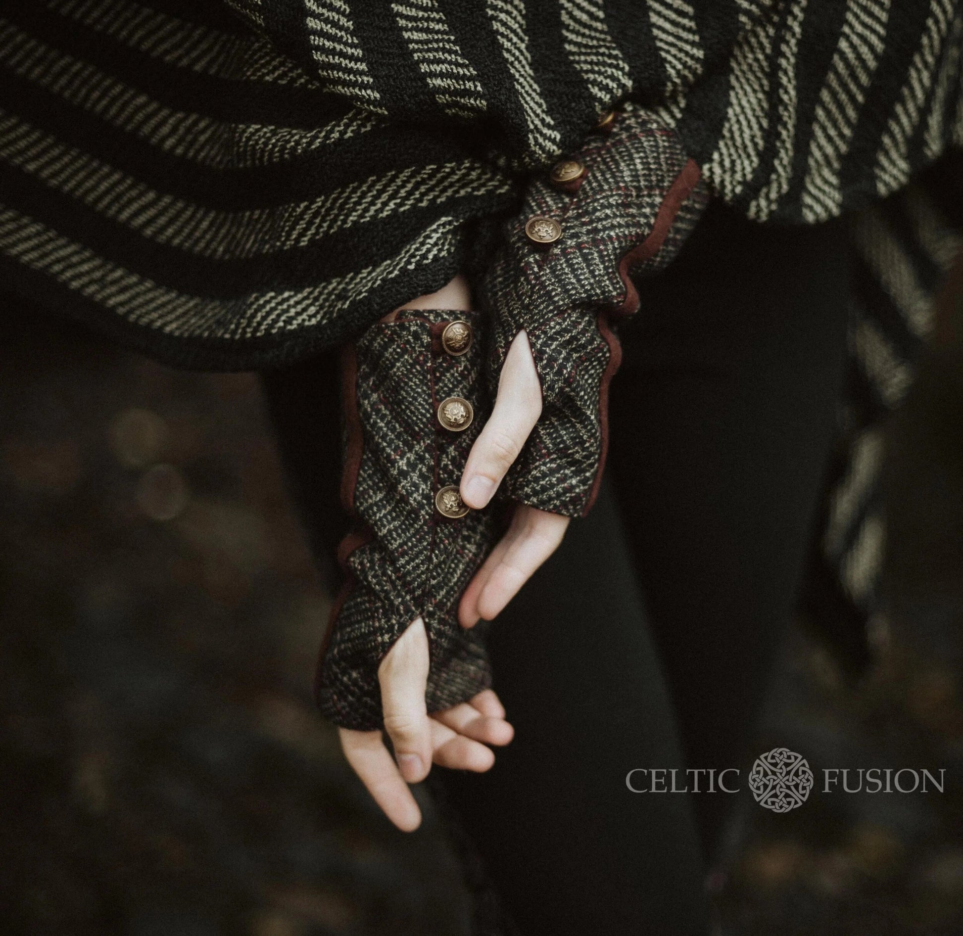 Celtic Fusion Design, Irish-designed folklore-inspired clothing created with a focus on sustainability, natural textures, and