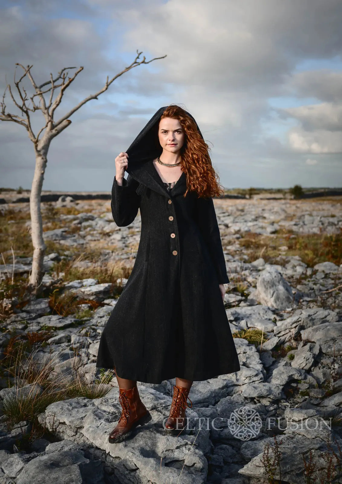 Celtic Fusion Design, Irish-designed folklore-inspired clothing created with a focus on sustainability, natural textures, and