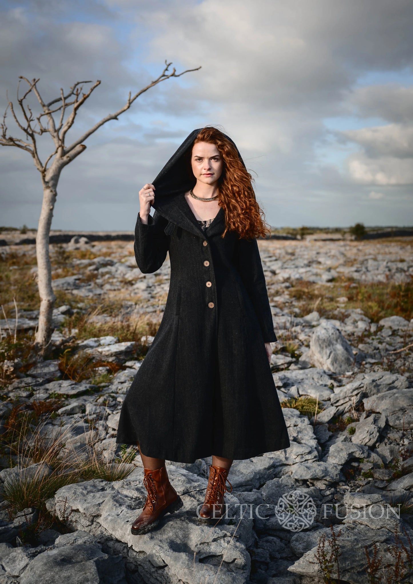 Celtic Fusion Design, Irish-designed folklore-inspired clothing created with a focus on sustainability, natural textures, and