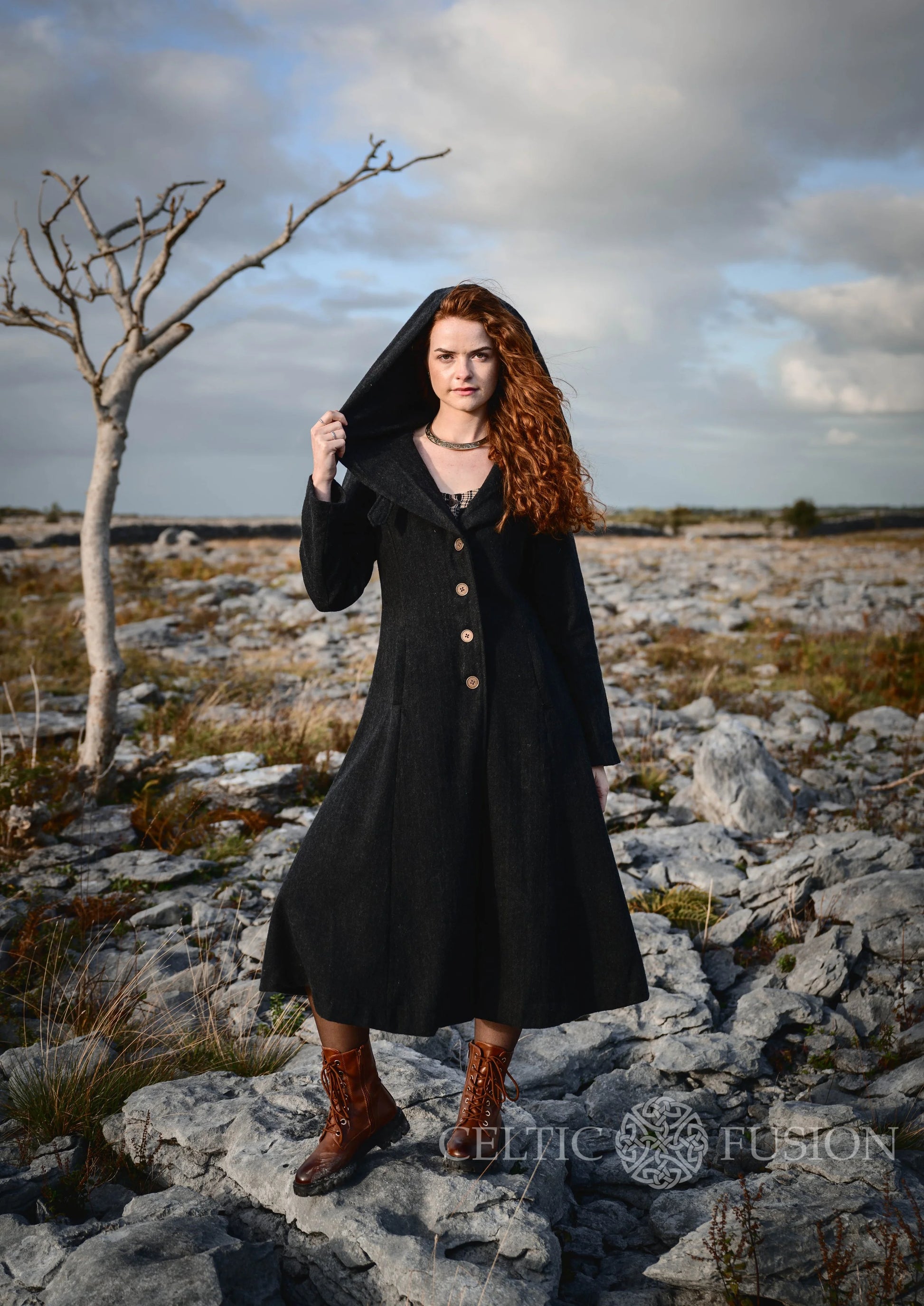 Celtic Fusion Design, Irish-designed folklore-inspired clothing created with a focus on sustainability, natural textures, and