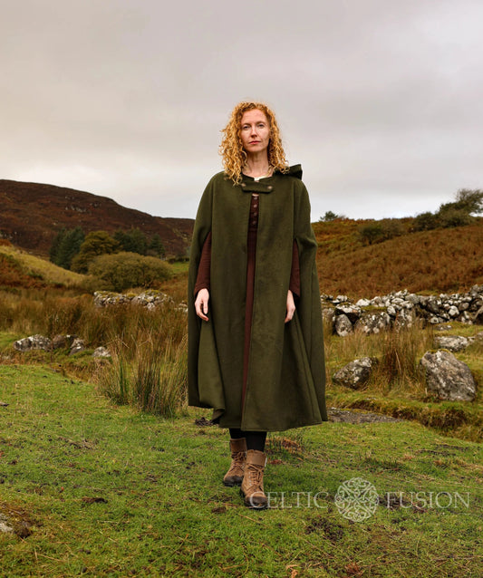 Celtic Fusion Design, Irish-designed folklore-inspired clothing created with a focus on sustainability, natural textures, and
