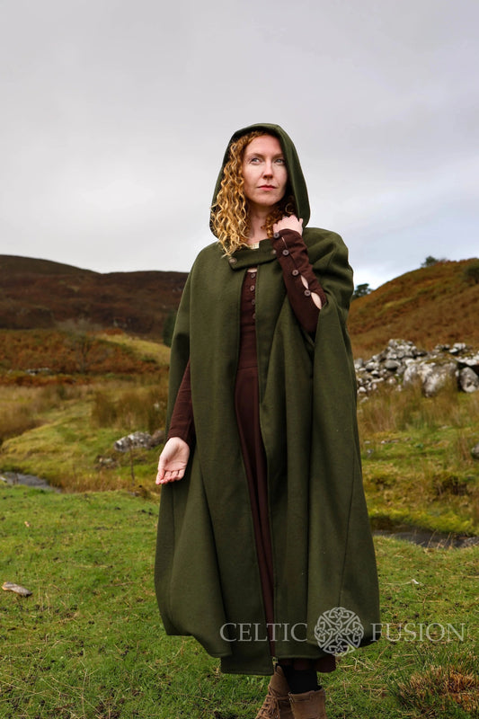 Celtic Fusion Design, Irish-designed folklore-inspired clothing created with a focus on sustainability, natural textures, and