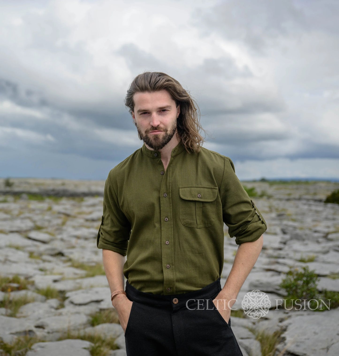 Celtic Fusion Design, Irish-designed folklore-inspired clothing created with a focus on sustainability, natural textures, and