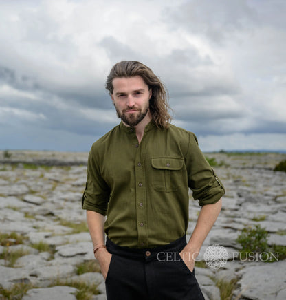 Celtic Fusion Design, Irish-designed folklore-inspired clothing created with a focus on sustainability, natural textures, and