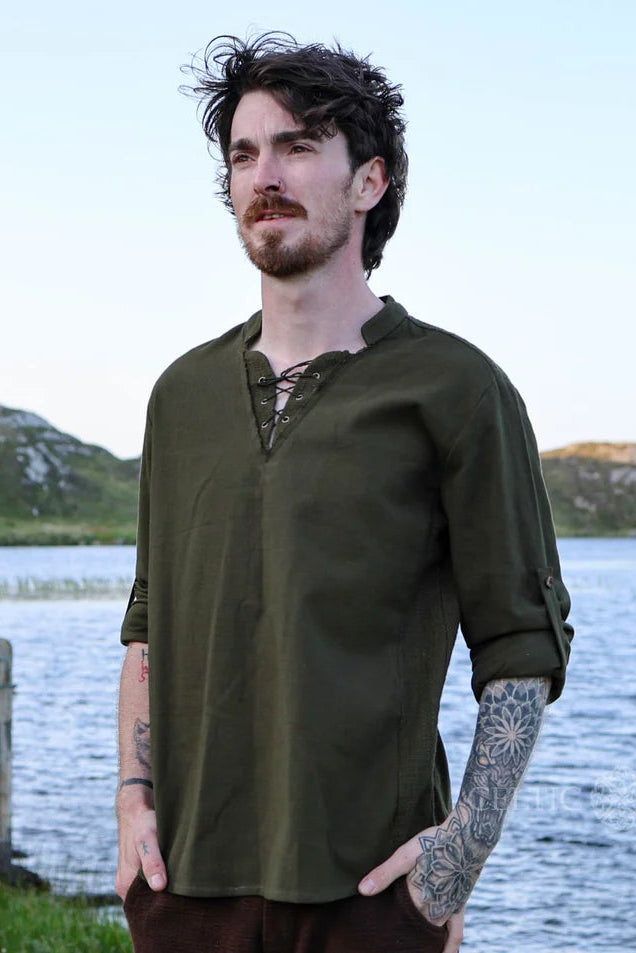Celtic Fusion Design, Irish-designed folklore-inspired clothing created with a focus on sustainability, natural textures, and
