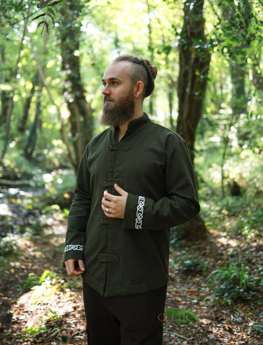 Celtic Fusion Design, Irish-designed folklore-inspired clothing created with a focus on sustainability, natural textures, and