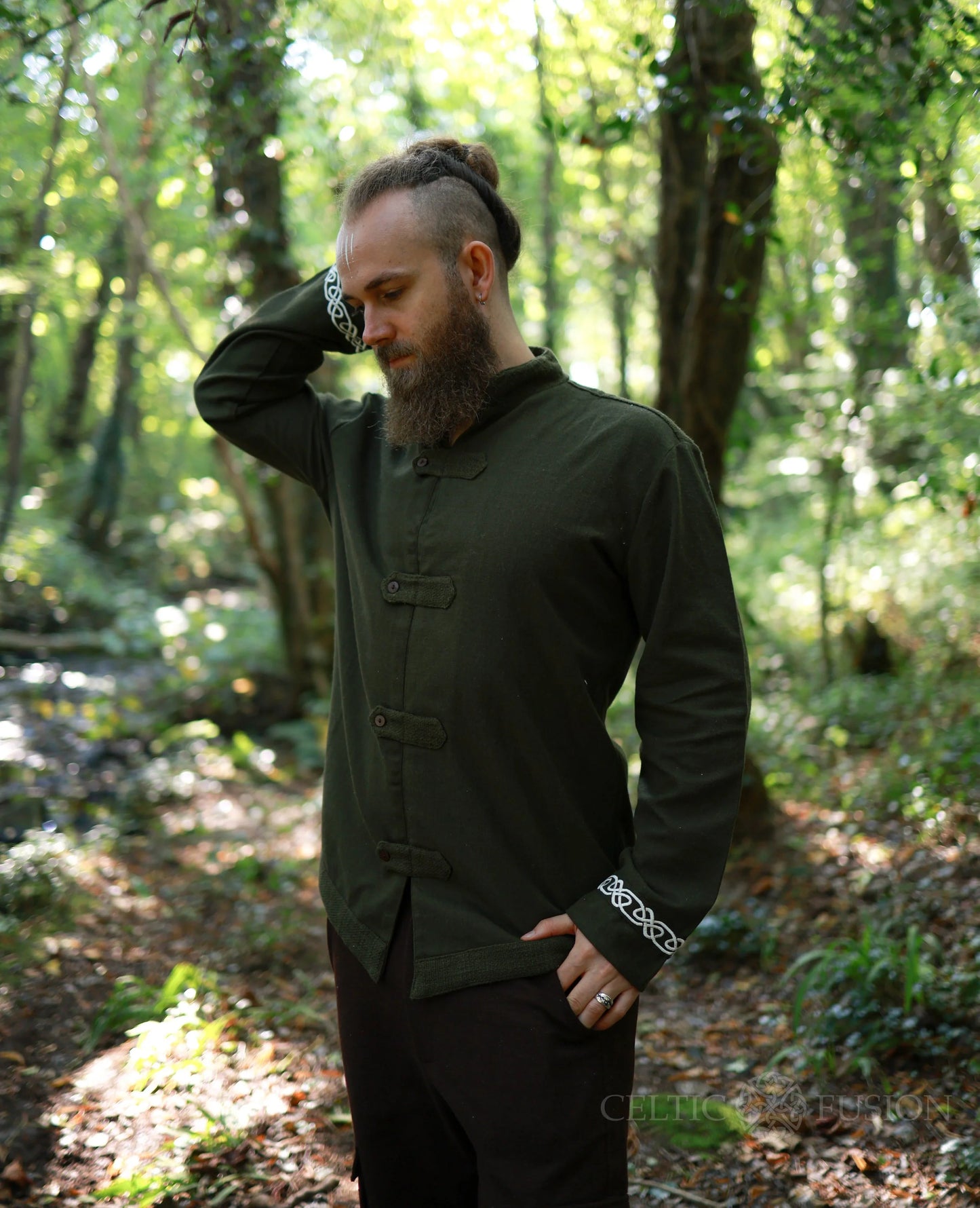 Celtic Fusion Design, Irish-designed folklore-inspired clothing created with a focus on sustainability, natural textures, and