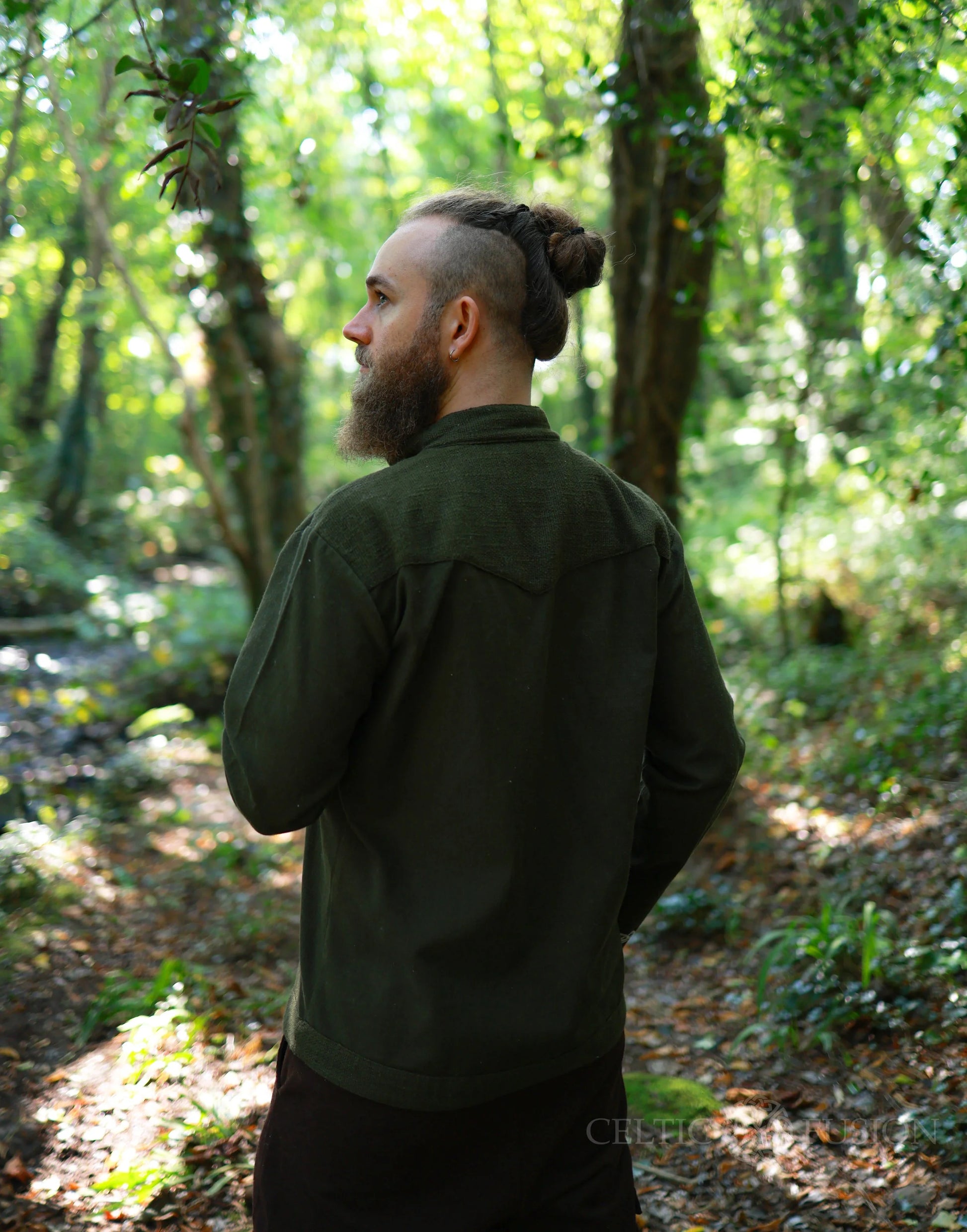 Celtic Fusion Design, Irish-designed folklore-inspired clothing created with a focus on sustainability, natural textures, and