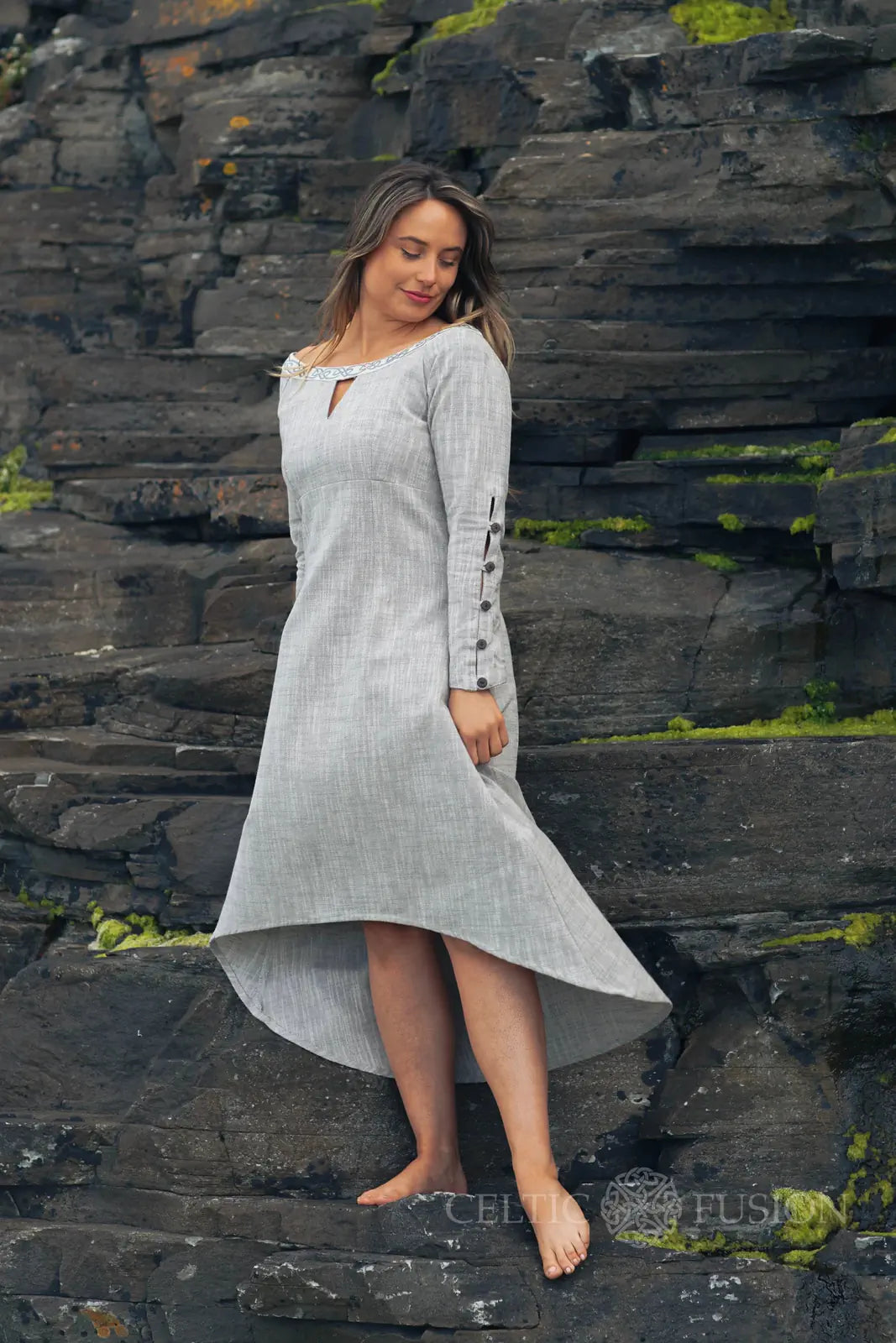 Celtic Fusion Design, Irish-designed folklore-inspired clothing created with a focus on sustainability, natural textures, and