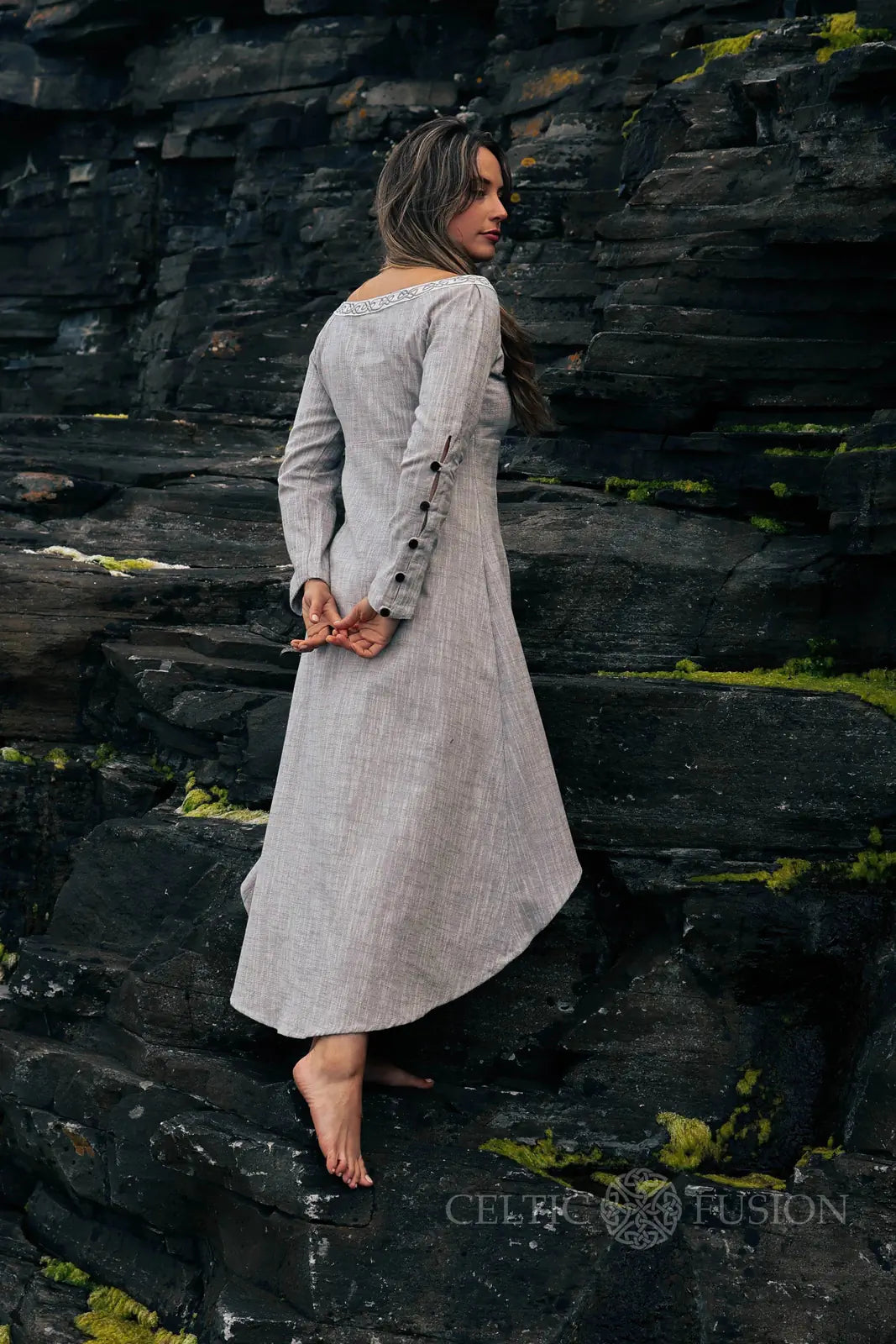 Celtic Fusion Design, Irish-designed folklore-inspired clothing created with a focus on sustainability, natural textures, and
