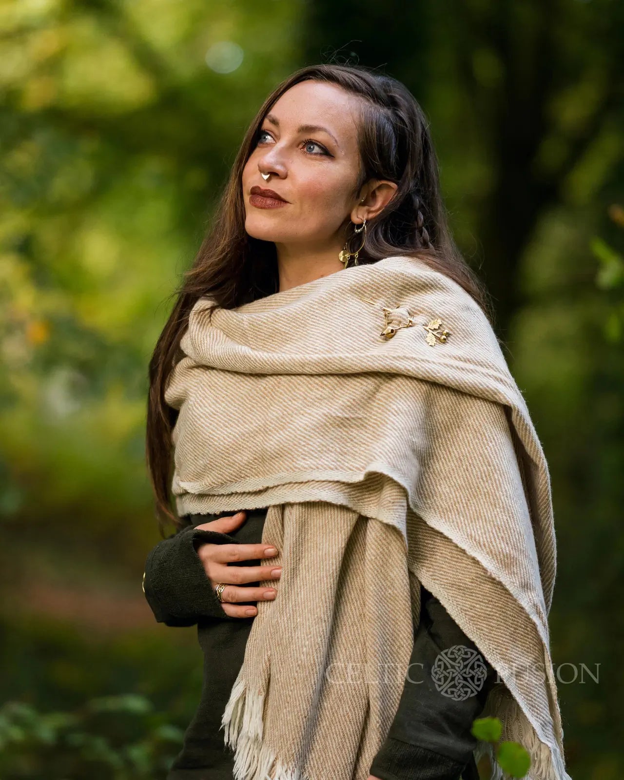 Celtic Fusion Design, Irish-designed folklore-inspired clothing created with a focus on sustainability, natural textures, and