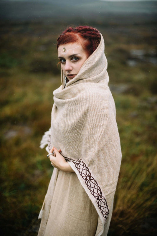 Celtic Fusion Design, Irish-designed folklore-inspired clothing created with a focus on sustainability, natural textures, and