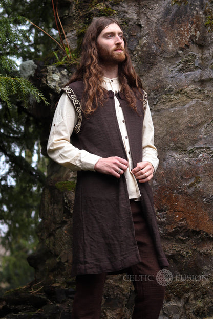 Celtic Fusion Design, Irish-designed folklore-inspired clothing created with a focus on sustainability, natural textures, and