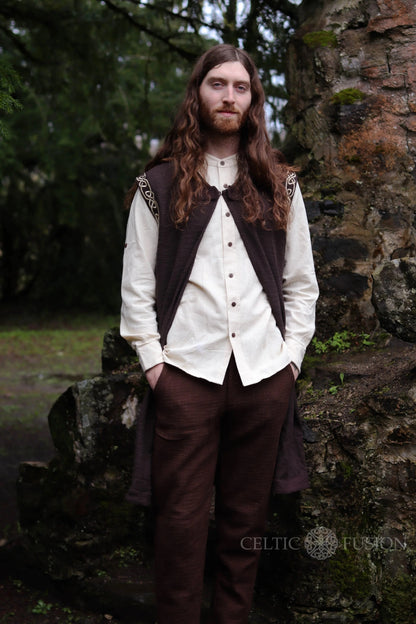 Celtic Fusion Design, Irish-designed folklore-inspired clothing created with a focus on sustainability, natural textures, and