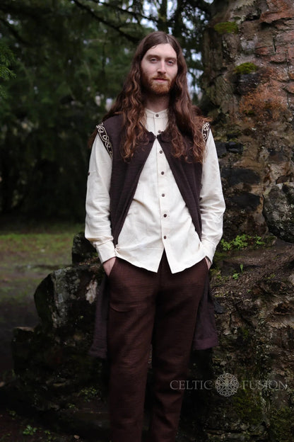 Celtic Fusion Design, Irish-designed folklore-inspired clothing created with a focus on sustainability, natural textures, and