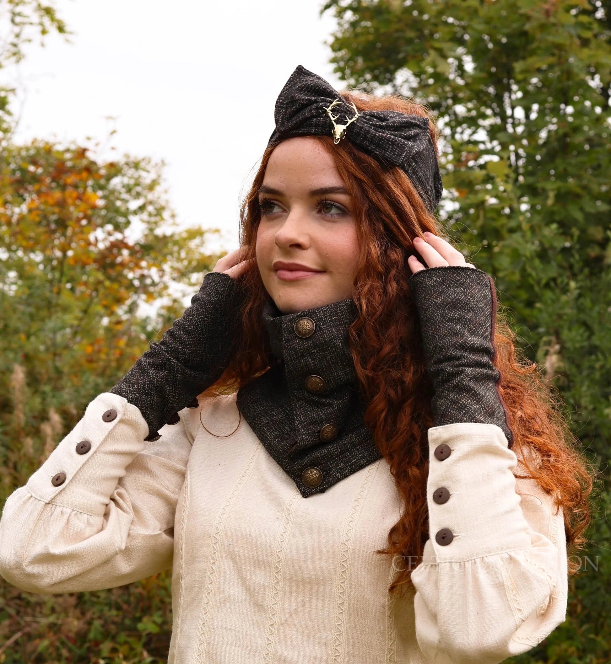Celtic Fusion Design, Irish-designed folklore-inspired clothing created with a focus on sustainability, natural textures, and