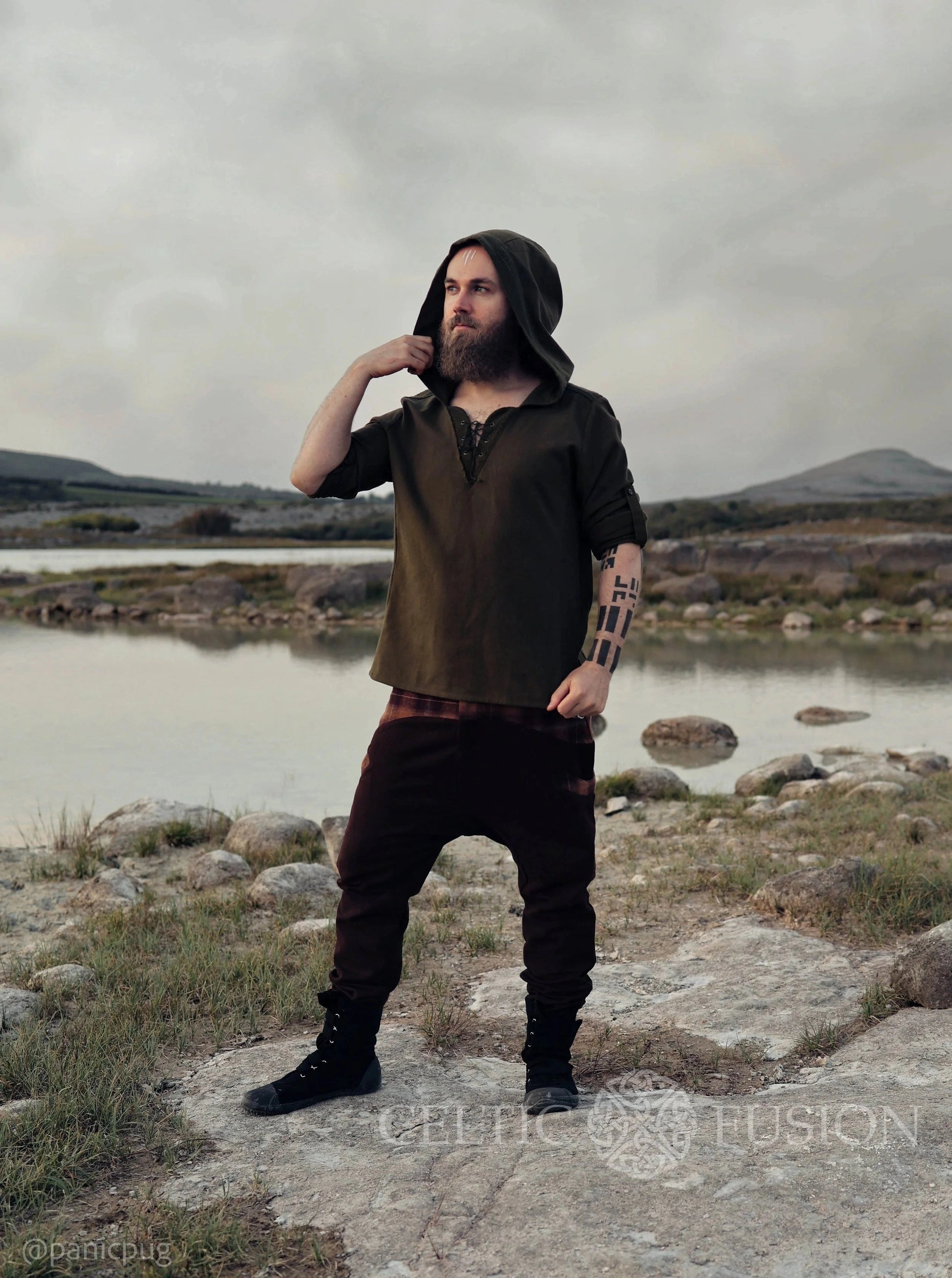 Celtic Fusion Design, Irish-designed folklore-inspired clothing created with a focus on sustainability, natural textures, and