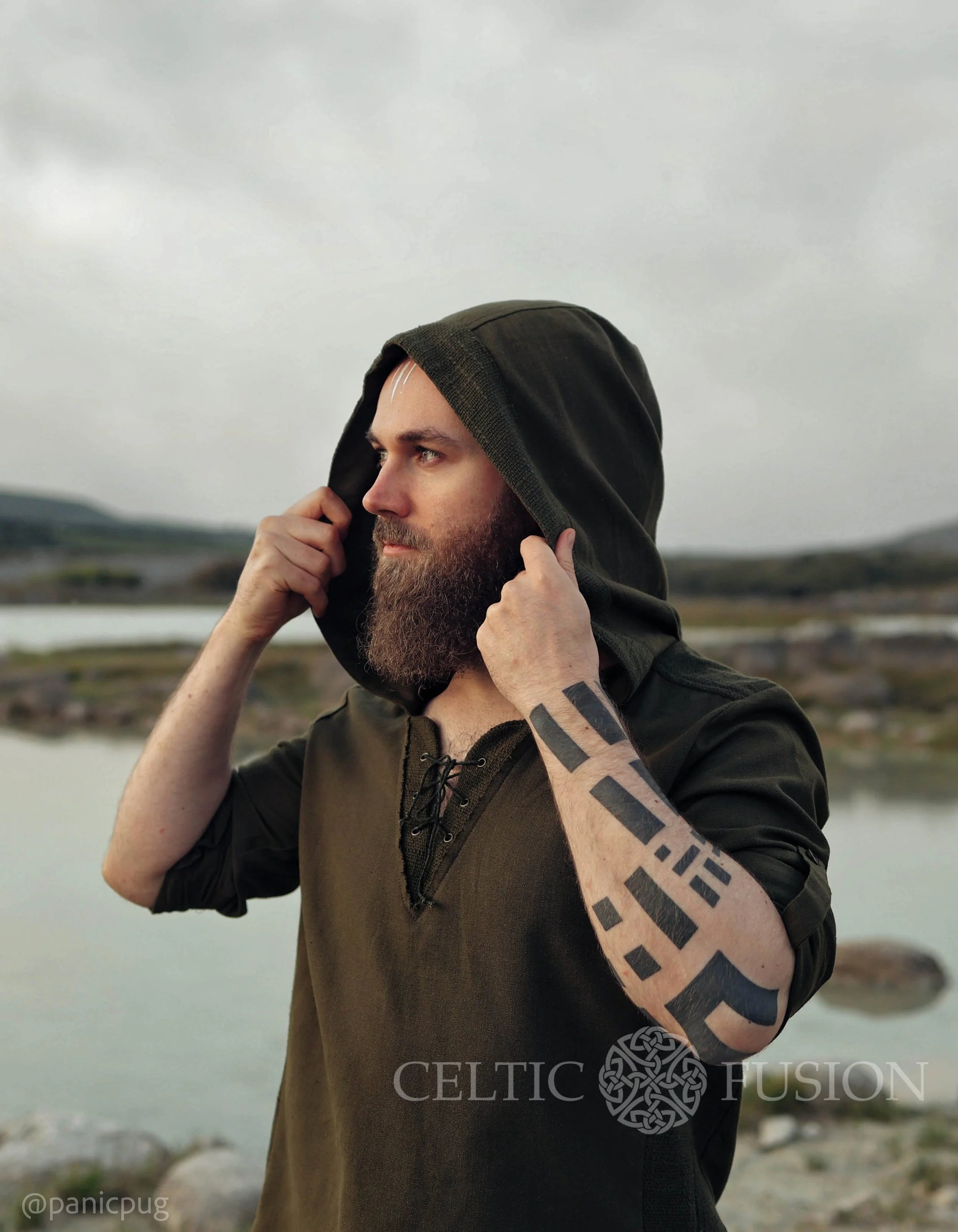 Celtic Fusion Design, Irish-designed folklore-inspired clothing created with a focus on sustainability, natural textures, and