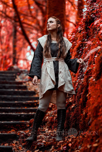 Celtic Fusion Design, Irish-designed folklore-inspired clothing created with a focus on sustainability, natural textures, and