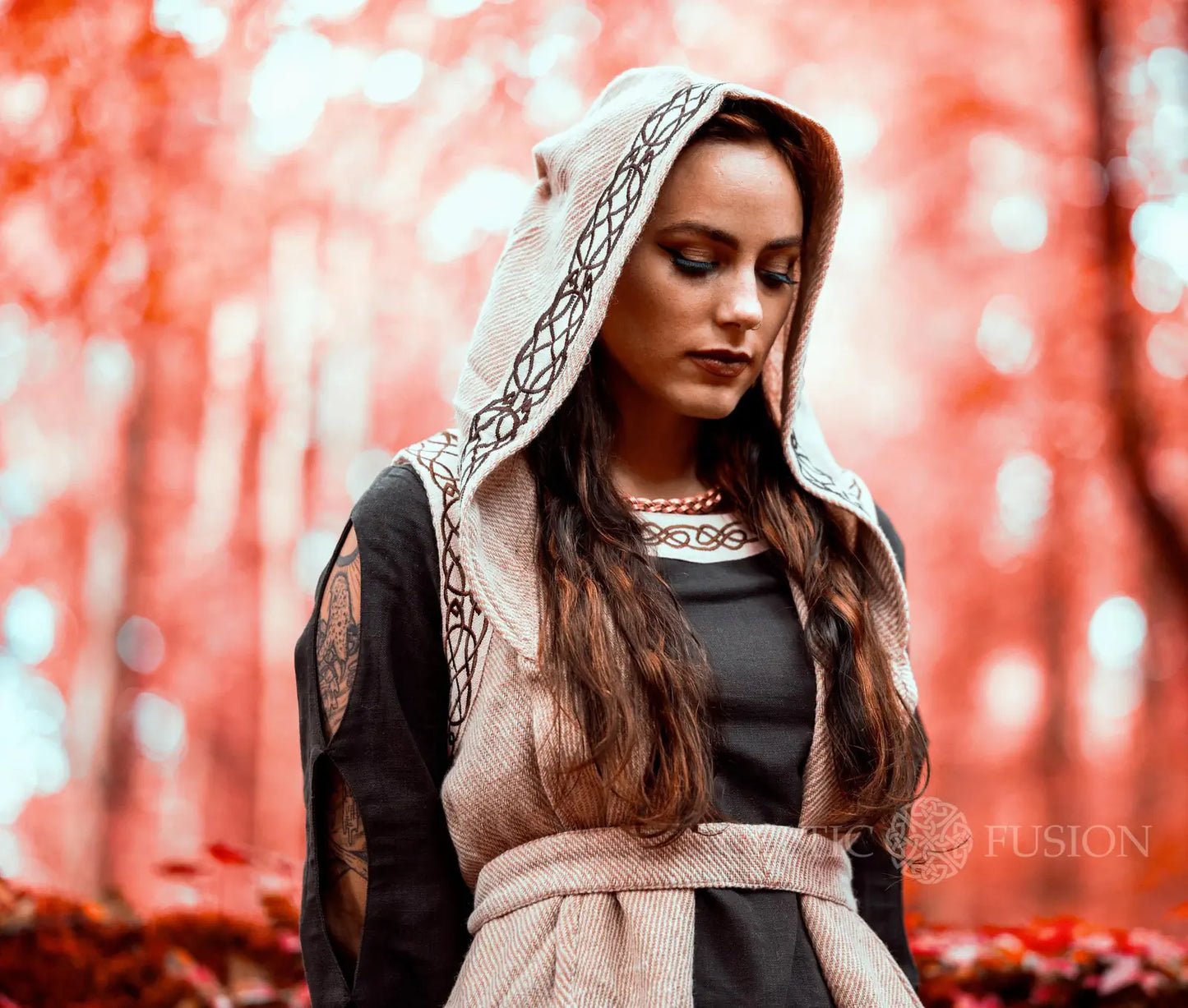 Celtic Fusion Design, Irish-designed folklore-inspired clothing created with a focus on sustainability, natural textures, and