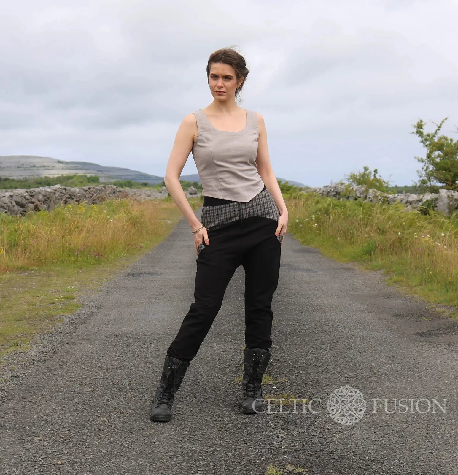 Celtic Fusion Design, Irish-designed folklore-inspired clothing created with a focus on sustainability, natural textures, and