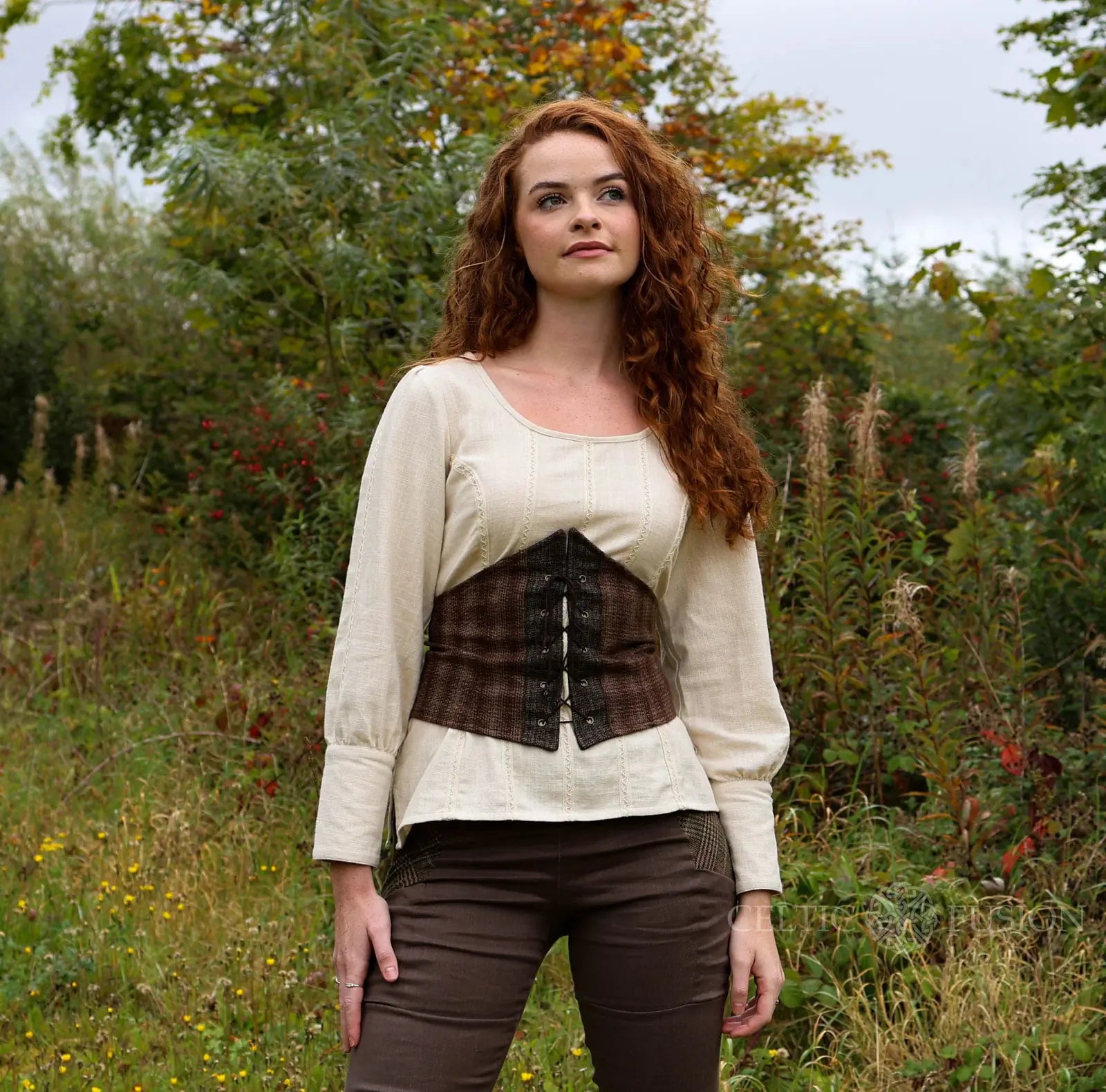Celtic Fusion Design, Irish-designed folklore-inspired clothing created with a focus on sustainability, natural textures, and