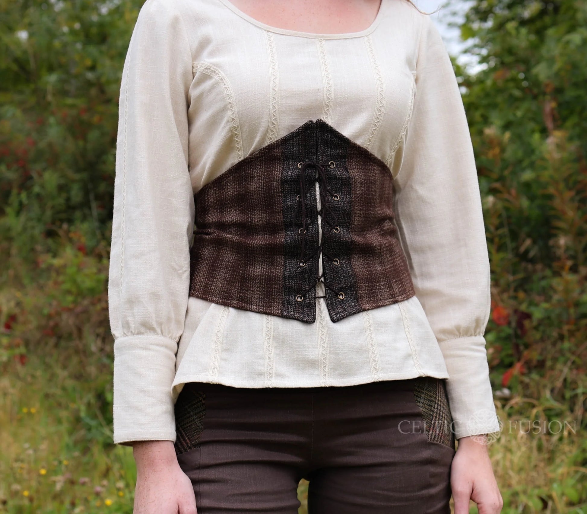 Celtic Fusion Design, Irish-designed folklore-inspired clothing created with a focus on sustainability, natural textures, and