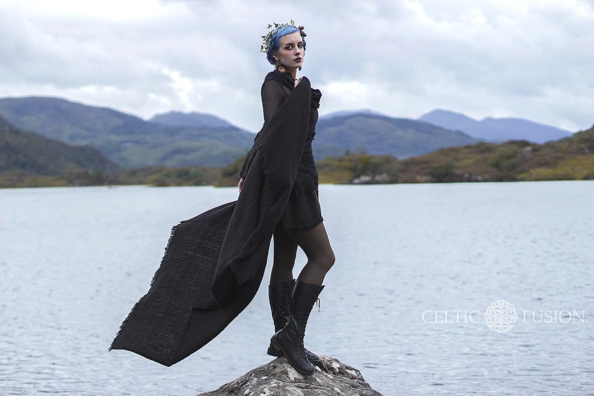 Celtic Fusion Design, Irish-designed folklore-inspired clothing created with a focus on sustainability, natural textures, and