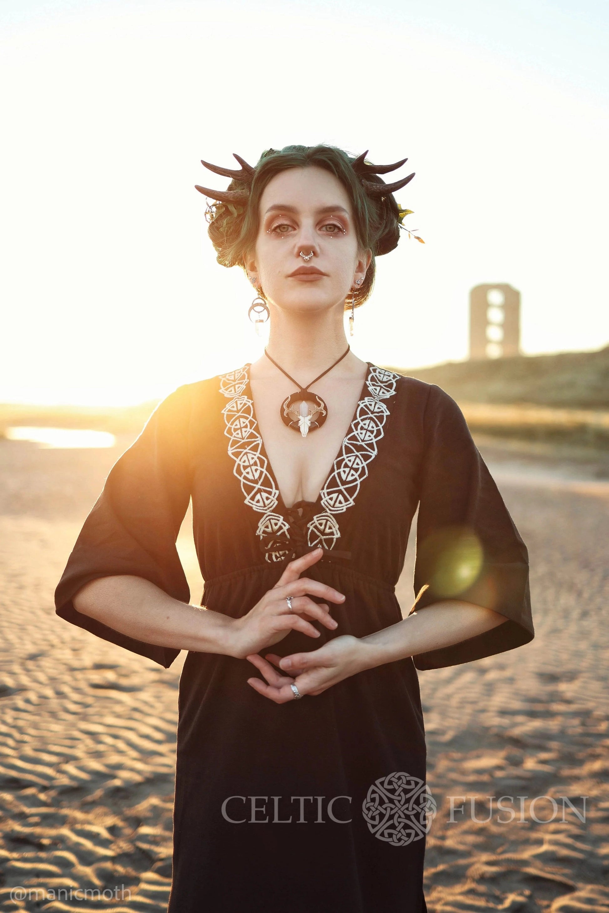 Celtic Fusion Design, Irish-designed folklore-inspired clothing created with a focus on sustainability, natural textures, and