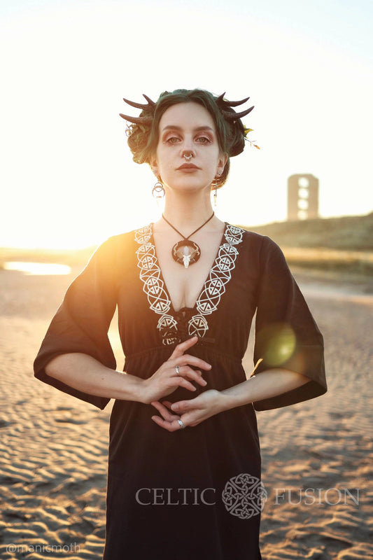 Celtic Fusion Design, Irish-designed folklore-inspired clothing created with a focus on sustainability, natural textures, and