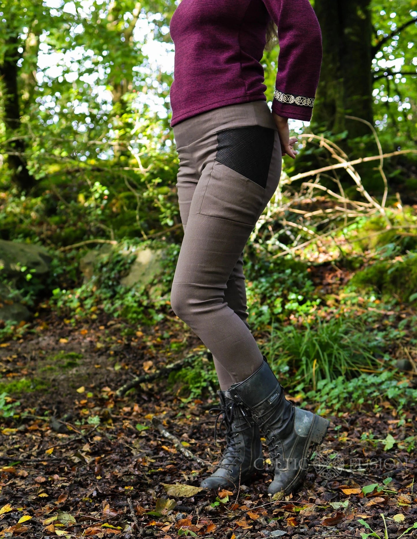 Celtic Fusion Design, Irish-designed folklore-inspired clothing created with a focus on sustainability, natural textures, and