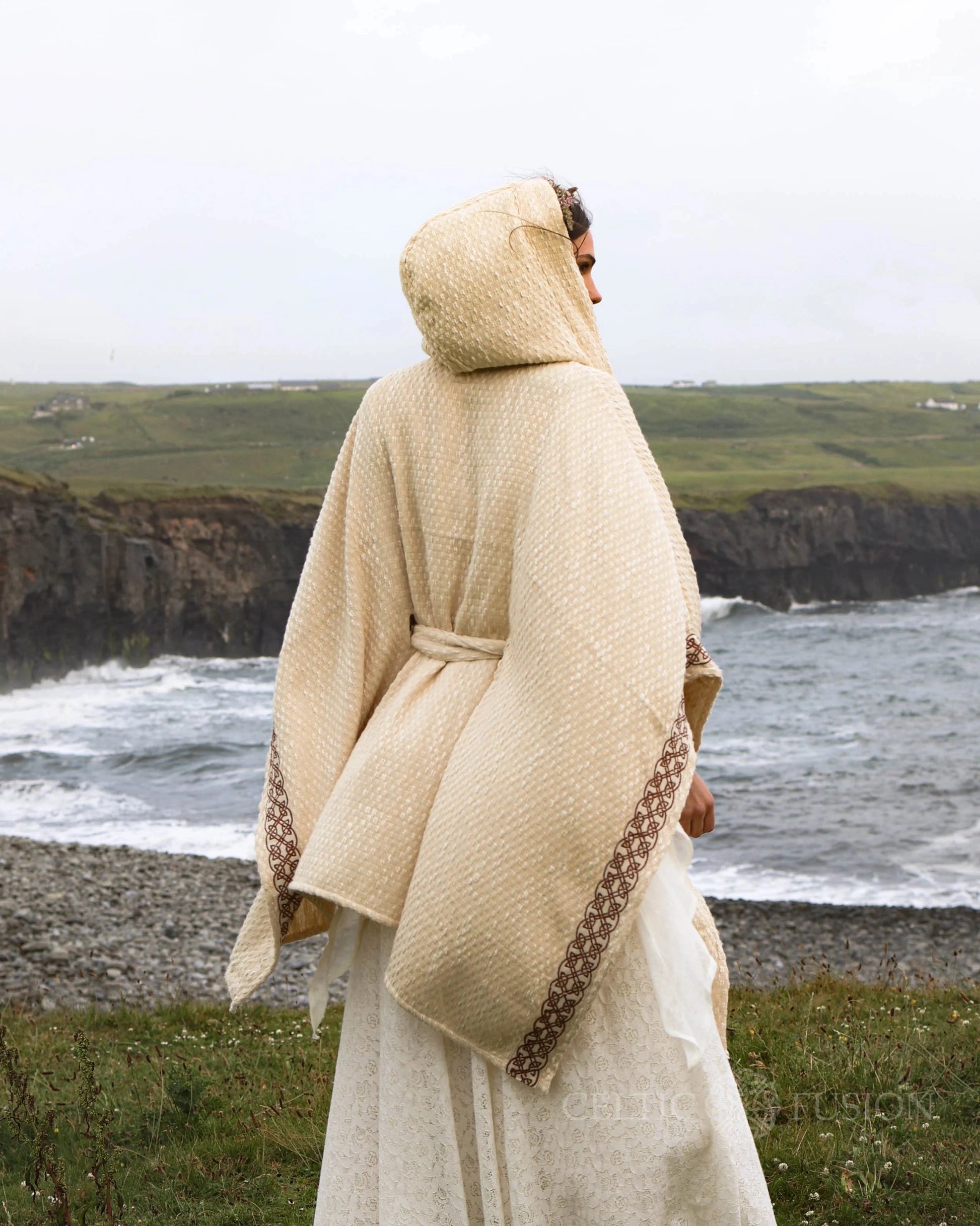 Celtic Fusion Design, Irish-designed folklore-inspired clothing created with a focus on sustainability, natural textures, and