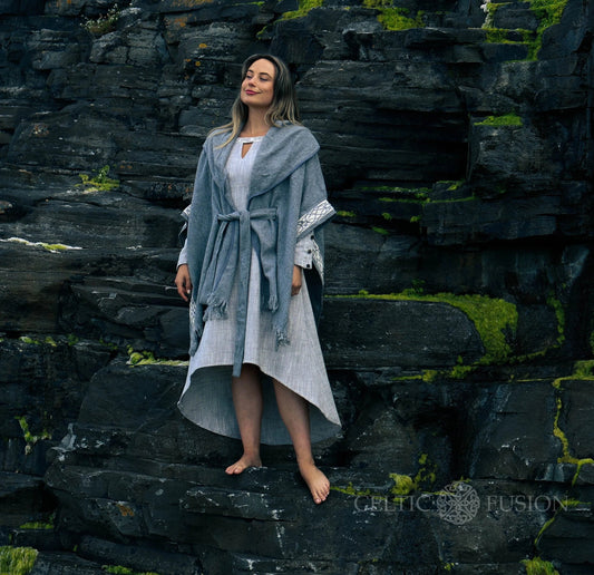 Celtic Fusion Design, Irish-designed folklore-inspired clothing created with a focus on sustainability, natural textures, and